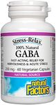 NATURAL FACTORS Gaba (250 mg - 60 veg caps)