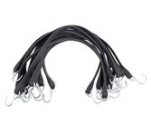 Natural Rubber Tarp Bungee Straps Tie Down Cords S Hooks Heavy Duty Ideal for Securing Tarps -50 Pack (21")