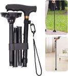 ENLUNTRA Foldable Walking Stick wit