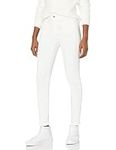 Amazon Essentials Women's Skinny Jean, White, 14 Short