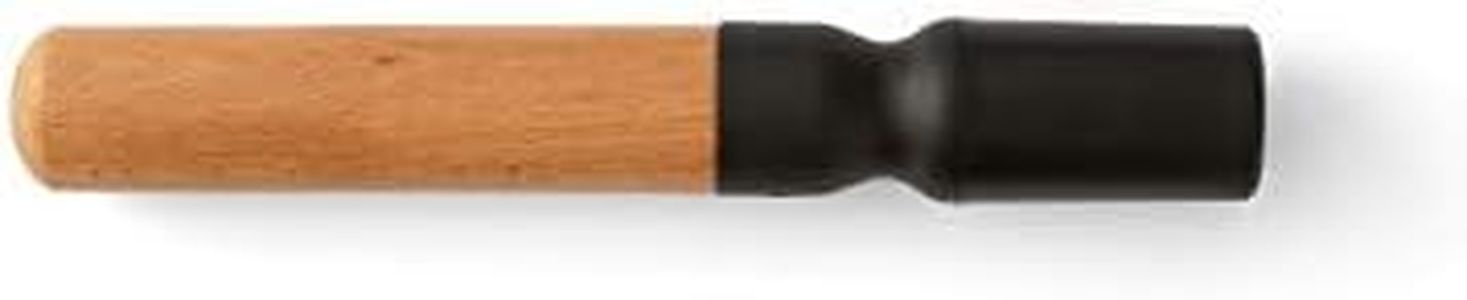 Rabbit 2-in-1 Muddler & Citrus Reamer, Beech Cocktail Muddler, Made from Solid Oiled, Wood/Black