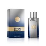 The Icon Elixir By Banderas Eau De Perfume For Men - Long Lasting - Fresh, Elegant, And Sexy Scent - Spicy, Marine, And Woody Notes - Ideal For Special Events - 100 ml