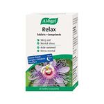 A.Vogel Relax Tablets | Sleep Aid and Mental Stress Relief | Extracts of Passion Flower, Lemon Balm & Valerian | Gluten-Free, Lactose-Free and Vegan | 60 Tablets