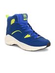 OFF LIMITS Men Piston Basketball Shoes, R. Blue/Lime Punch, 8 UK