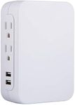 GE USB Charging Surge Protector, 5 