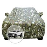 NEODRIFT 'JungleTech' Car Cover for Toyota Hilux (Multi-Layered & Breathable Fabric, 100% Water-Resistant, All Weather Protection, Tailored Fit) (Colour: Military)