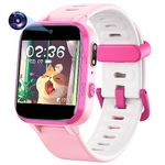 Butele Kids Smart Watch, Smart Watch for Kids with HD Camera 16 Games Video, Alarm Music Smartwatch Toys 4-12Y kids Birthday Gifts for Girls & Boys (Pink)