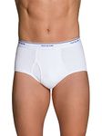 Fruit of the Loom Men's Tag-Free Cotton Briefs, 216 Pack - White, XL