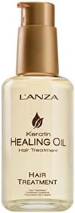 L'ANZA Keratin Healing Oil Treatment - Restores, Revives, and Nourishes Dry Damaged Hair & Scalp, With Restorative Phyto IV Complex, Protein, and UV Protection (50ml)