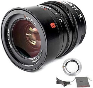 7artisans 35mm F1.4 Full Frame Focus Manuale Leica M-Mount Prime Lens per Leica SL, TL, CL Series Telecamere
