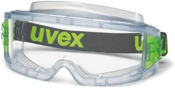 Uvex 9301714 Gafas de visión completa Ultravision - Supravision Excellence - Transparente/Verde-Transparente