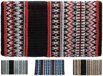 Tahoe Tack 34" x 38" Livia New Zealand Wool Western Show Saddle Blanket Pad