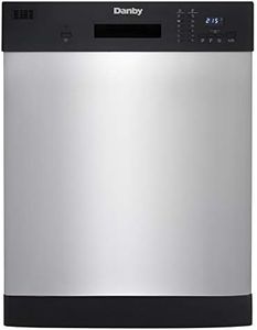 Danby DDW2404EBSS 24 Inch Built-In Dishwasher - Stainless Steel