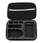 GeKLok Drone Carrying Case - Small Portable Waterproof Hard Case Compatible, Hard Carrying Case Storage Bag for Drone and Remote Controller Accessories for DJI Mavic Mini 2(Black)