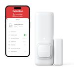 SwitchBot Door Alarm Contact Sensor - Smart Home Security Wireless Window Alarm and Door Sensor, Add SwitchBot Hub Mini to be Compatible with Alexa