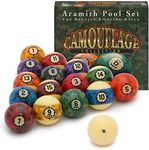 Aramith Camouflage Billiard Pool Ball Set 2 1/4"