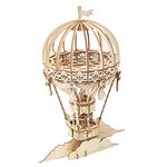 Rolife 3D Puzzle,Model Kits for adults to build,Gift for Men Kids TG406 Hot Air Ballon