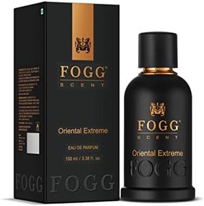 FOGG Men Spray Scent Oriental Extreme Perfume, Long-Lasting, Fresh & Powerful Fragrance Spray, Eau De Parfum, 100 Ml