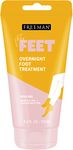 Freeman Bare Foot Marula Oil & Cocoa Butter Overnight Foot Treatment, Moisturizing & Hydrating Foot Butter, Cocoa Butter, 1 Count, 4.2 fl oz/124 mL Tube