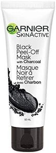 Garnier Pure Active Charcoal Anti-Blackhead Peel-off Mask Cleanser for Combination To Oily Skin, 50 mL