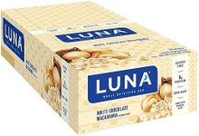 LUNA Bar - White Chocolate Macadami