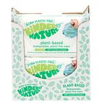 Kinder by Nature Plant Based Baby Wipes - 100% Biodegradable & Compostable, 672 Count (12 Packs of 56) - 99% Plant-Based Ingredients, Plastic-Free Wipes