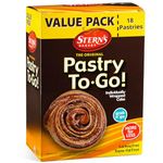 Cinnamon Buns Breakfast Pastry | 18 Cookies Individually Wrapped | Cinnamon Rolls Snack Cakes | Coffee Snacks | On the Go Snacks for Kids & Adults | Holiday, Parties | 27 oz Stern’s Bakery