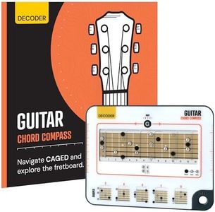 Guitar Chord Book & Chord Tool - Understand CAGED System for Guitar - Build Chords from Chord Structure and Recognising Chord Patterns - Explore The Fretboard. For Beginner Guitar to Advanced