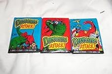 1988 Topps Dinosaurs Attack ! Collector Cards and Sticker Pack