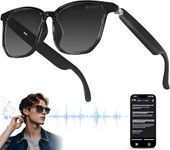 Golens Smart Glasses for Men โ Bluetooth Sunglasses with Mic & Touch Control | Smart Glasses with Open Audio | Smart Gadgets for Men | 5-Hour Battery, Voice Assistant Support | G1