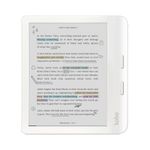 Kobo Libra Colour | eReader | 7” Glare-Free Colour E Ink Kaleido™ 3 Display | Dark Mode Option | Audiobooks | Waterproof | (White)