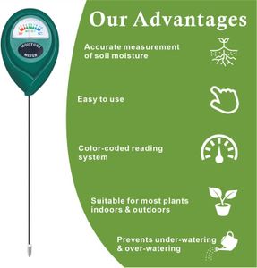 XLUX Soil Moisture Meter – Indoor/Outdoor Plant Water Sensor