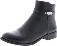 Michael Kors Finley Flat Bootie Black 1 7 M, Black 1, 7 US