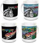 Trains Magic Mug - Color Changing Mug - Coffee Mug - Train Gift