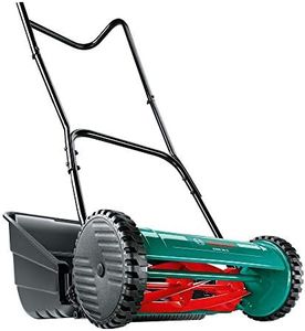 Bosch Lawn and Garden Lawn Mower AHM 38 G (for Small Areas; Environmentally Friendly, Petrol-Free and Electric-Free; Cutting Width: 38cm; Cutting Height: 15-50mm; Weight: 6.7kg; in Carton Packaging)