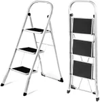 Daniks 3 Step Ladder with Handrail 