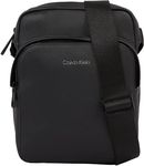 Calvin Klein CK MUST PIQUE REPORTER S W/PCKT, Black, One Size