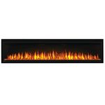 Napoleon Entice-NEFL72CFH Wall Hanging Electric Fireplace, 72 Inch, Black