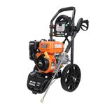 SPERUS Gas Pressure Washer 3200 PSI and 2.5 GPM, 5 QC Nozzle Tips and Onboard Soap Tank for Cars/Fences/Patios/Driveways/Homes, EPA Compliant, Power Washer Gas Powered