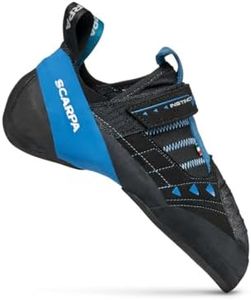 SCARPA Instinct VSR Climbing Shoe, Black/Azure, 41.5 EU/8.5 M US