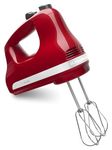 KitchenAid KHM512ER 5-Speed Hand Mixer, Empire Red