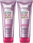 L'Oreal Paris EverPure Moisture Sulphate Free Shampoo and Conditioner with Rosemary Botanical, for Dry Hair, Colour Treated Hair, 1 kit