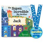 Super Incredible Big Brother - Personalised Children's Book - I See Me! (Hardcover)