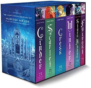 The Lunar Chronicles Boxed Set: Cinder, Scarlet, Cress, Fairest, Stars Above, Winter