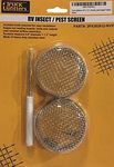 Truck Upfitters 2.8" x 1.2" RV Trailer Flying Bug/Insect and Rodent Stainless Steel Mesh Screens (Pair) for Furnace Vents on Travel Trailers, Motorhomes, and Camper Trailers