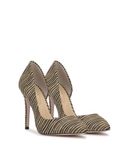 Jessica Simpson Women's Prizma8 Pump, Natural/Black, 5 UK