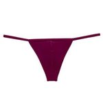 Underwear Man Stretch Sexy Thongs for Men Mens Sheer Mesh Thong Bikini Underwear Fashion Jockstrap Bikini Underwear Bulge Pouch Men's Sexy Swimming String Thongs Mankini G-Strings Wine