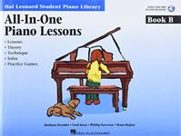 All-In-One Piano Lessons Book B: Book with Audio Access Included (Hal Leonard Student Piano Library (Songbooks)): Book with Audio and MIDI Access Included