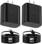 Samsung Super Fast Charger, 45W USB-C Super Fast Charging Wall Charger & 10ft C Cable for Samsung Galaxy S26 Ultra/S26/S26+/S25 Ultra/S25/S25+/S24 Ultra/S24/S24+/S23 Ultra/S23/S23+/S22/Note10/20