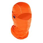 Grandpitstop Face Mask for Bikes UV Protected Balaclava for bikers, riders, Men, Women, Ski, Running, Hiking & Cycling Accessories Face Protection Mask protects from Wind, Sun, Dust - Orange Free Size